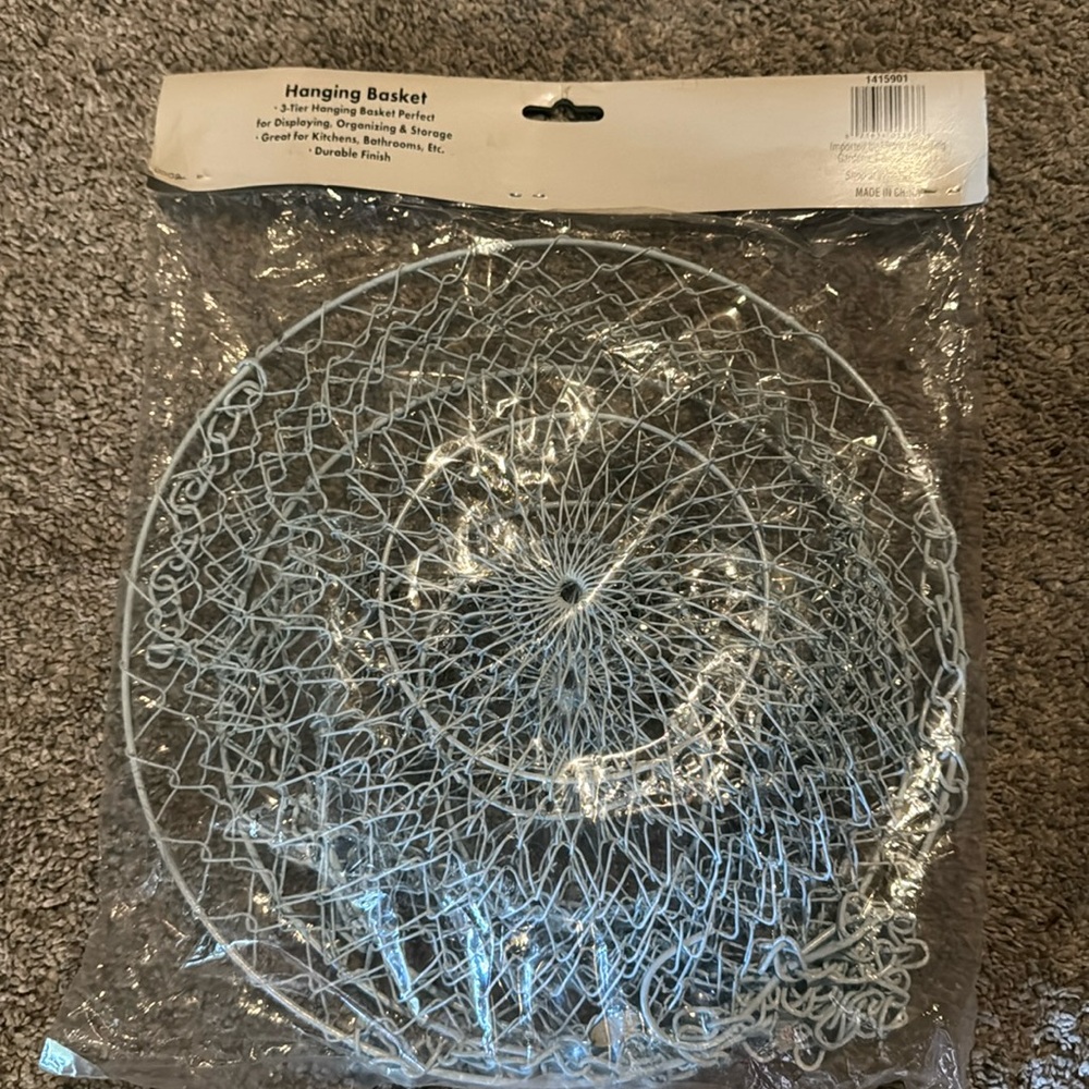 Hanging bags 3 tier NWT vintage